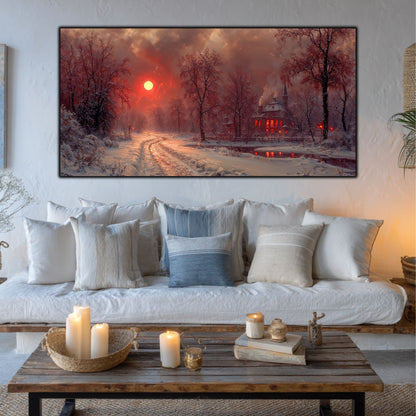 Tablou Sticla Securizata - Colectia Cold Ember - no19