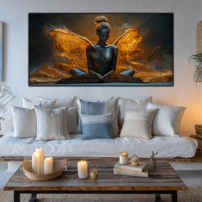 Tablou unicat din sticlă securizată Beyond Breath - No18