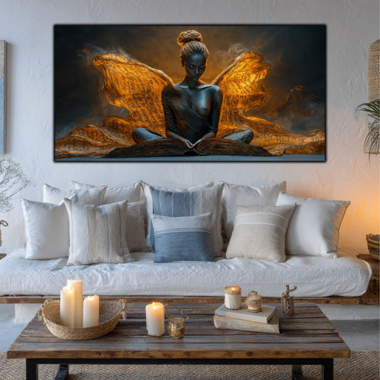 Tablou unicat din sticlă securizată Beyond Breath - No18