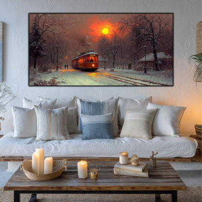 Tablou Sticla Securizata - Colectia Cold Ember - no14