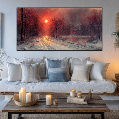 Tablou Sticla Securizata - Colectia Cold Ember - no13