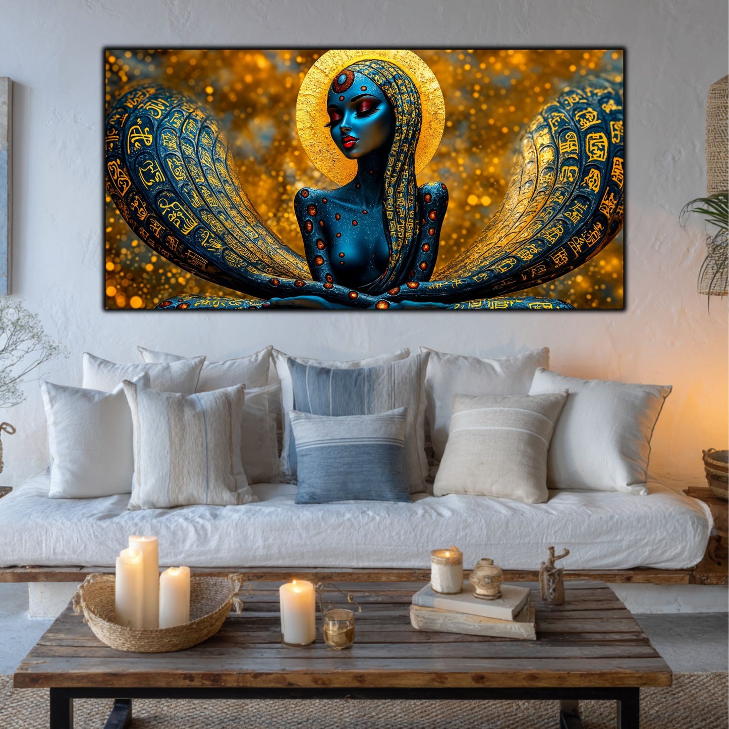 Tablou unicat din sticlă securizată Beyond Creation - No15