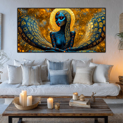 Tablou unicat din sticlă securizată Beyond Creation - No15