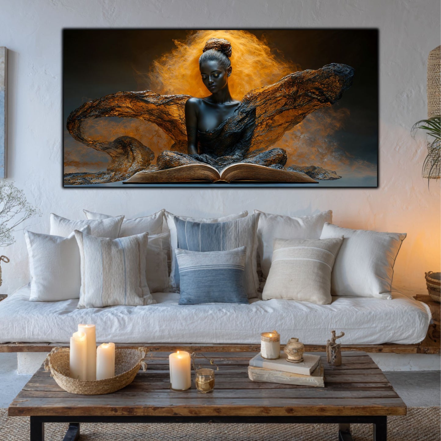 Tablou unicat din sticlă securizată Beyond Breath - No16