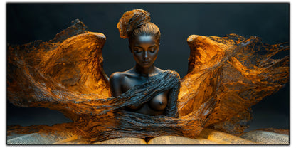 Tablou unicat din sticlă securizată Beyond Breath - No14