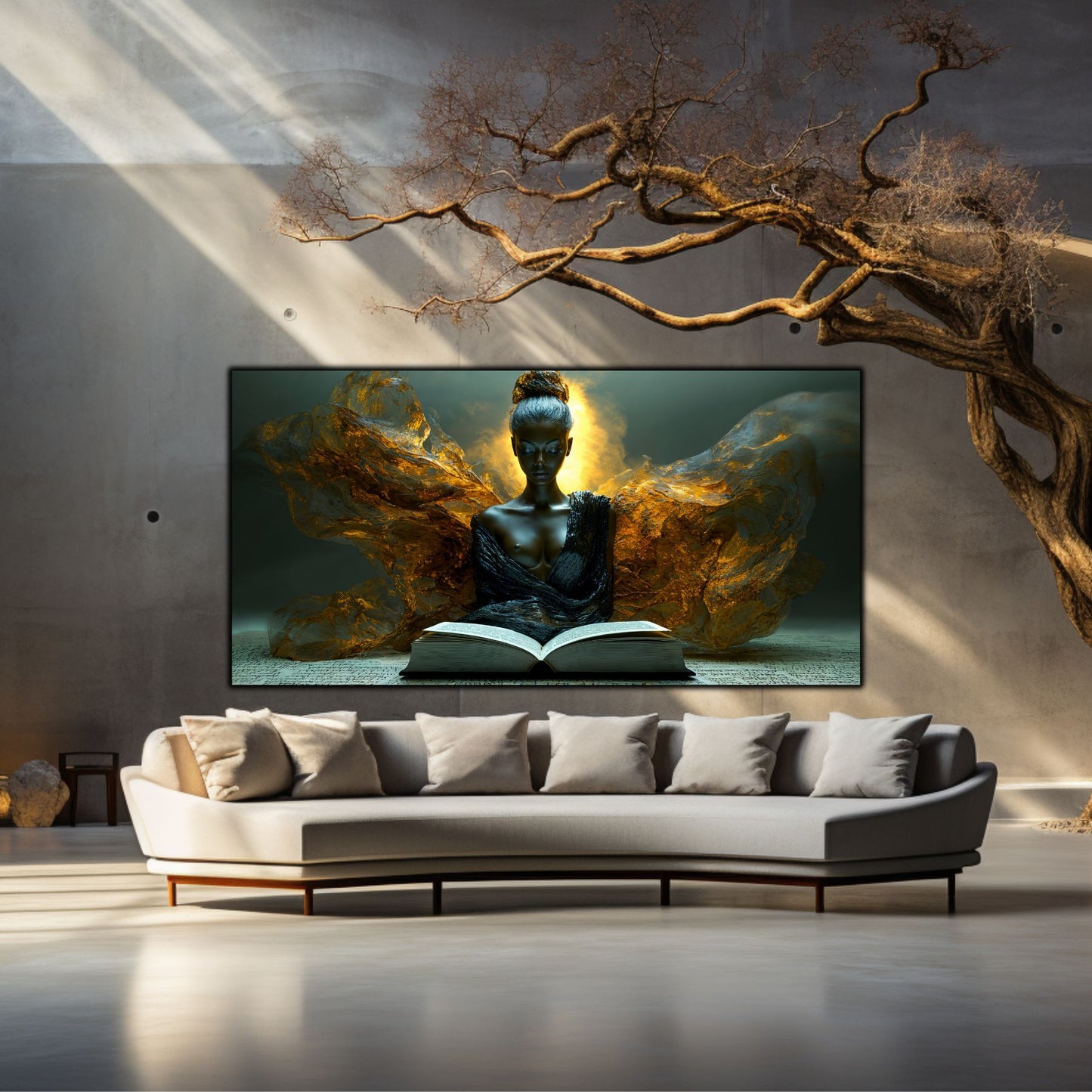 Tablou unicat din sticlă securizată Beyond Breath - No12