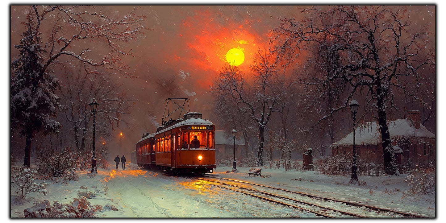 Tablou Sticla Securizata - Colectia Cold Ember - no14