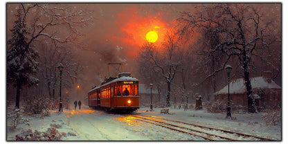 Tablou Sticla Securizata - Colectia Cold Ember - no14