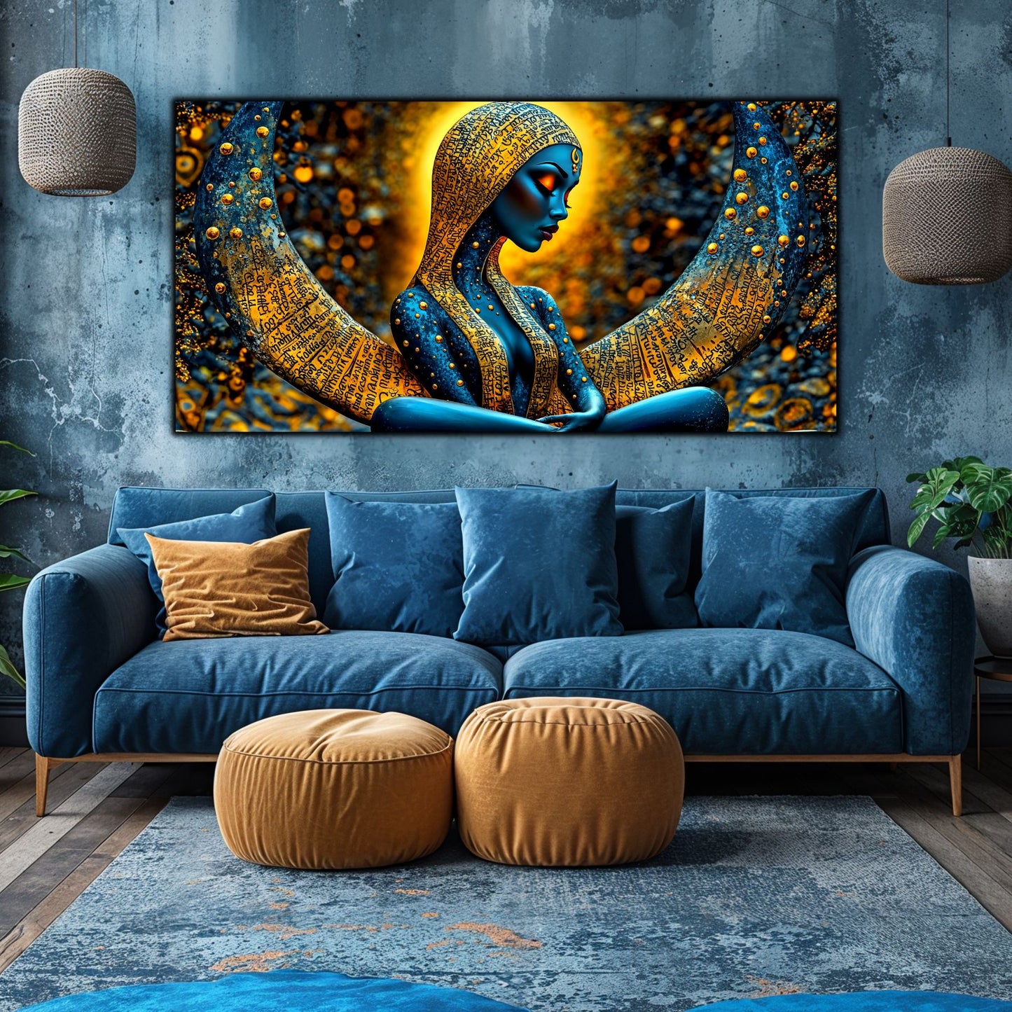 Tablou unicat din sticlă securizată Beyond Creation - No19