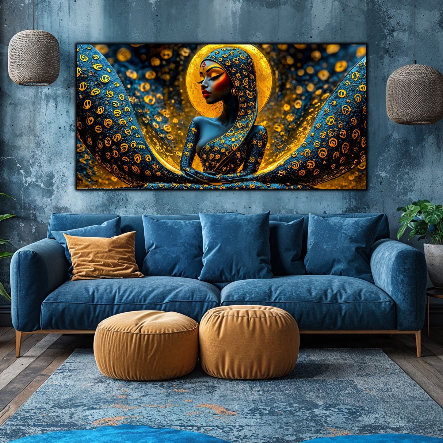 Tablou unicat din sticlă securizată Beyond Creation - No21