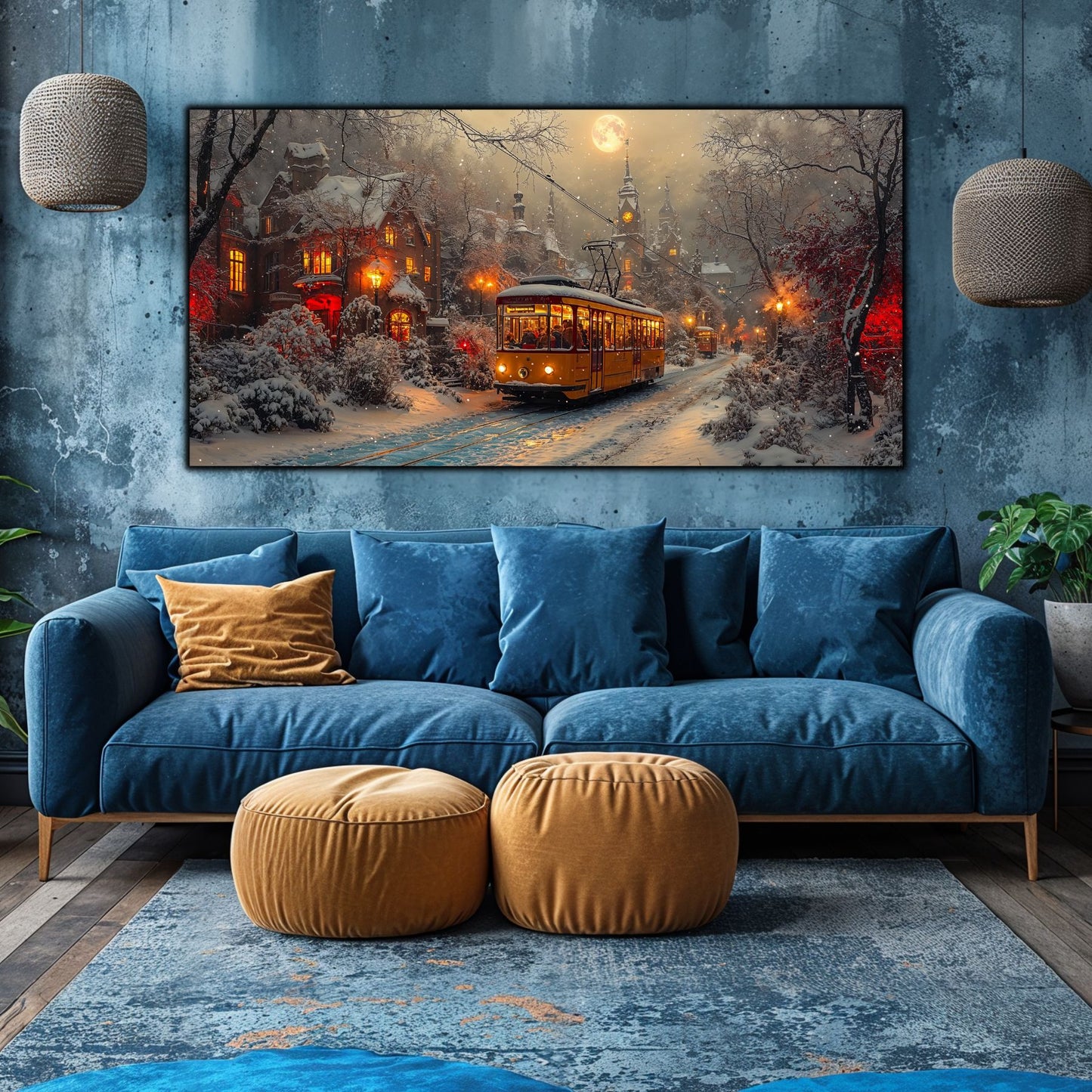 Tablou Sticla Securizata - Colectia Cold Ember - no23