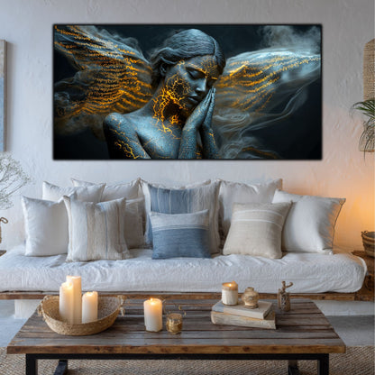 Beyond Meditation - Tablouri moderne pe sticla securizata pentru living contemporan NO25