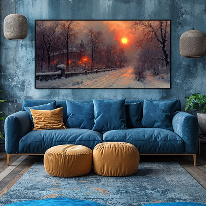 Tablou Sticla Securizata - Colectia Cold Ember - no16