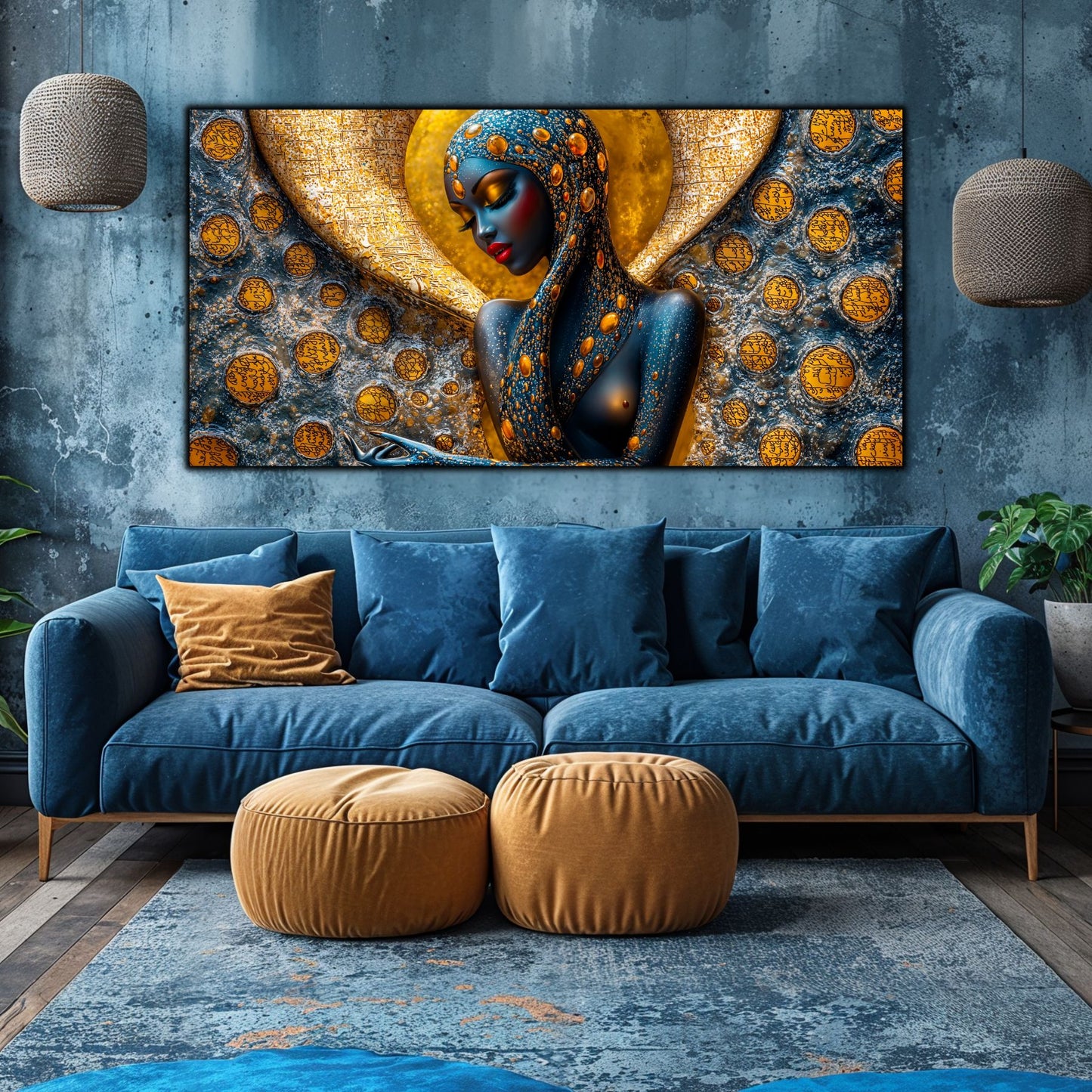 Tablou unicat din sticlă securizată Beyond Creation - No18