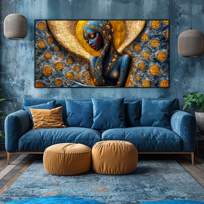 Tablou unicat din sticlă securizată Beyond Creation - No18