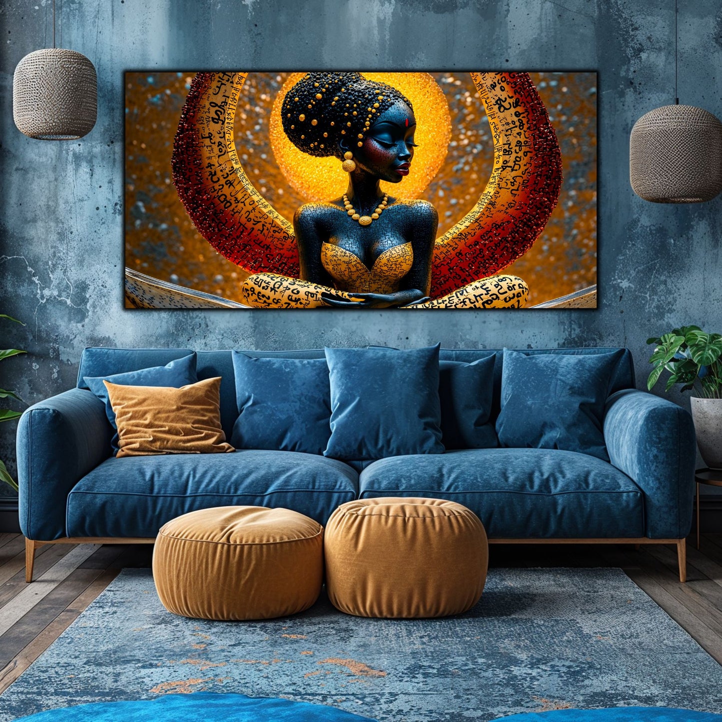 Tablou unicat din sticlă securizată Beyond Creation - No09