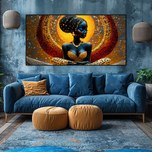 Tablou unicat din sticlă securizată Beyond Creation - No09