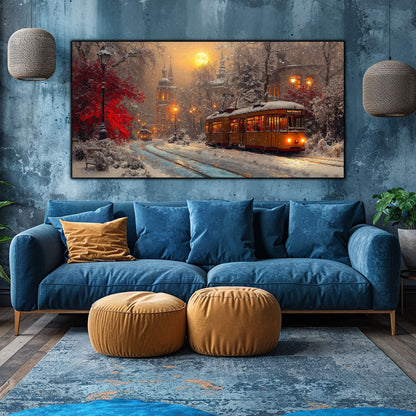 Tablou Sticla Securizata - Colectia Cold Ember - no10