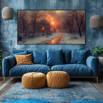 Tablou Sticla Securizata - Colectia Cold Ember - no20