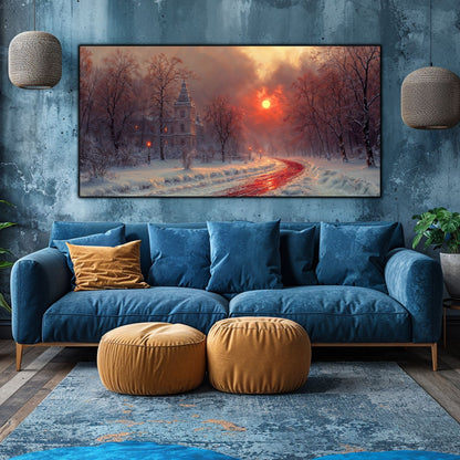 Tablou Sticla Securizata - Colectia Cold Ember - no18