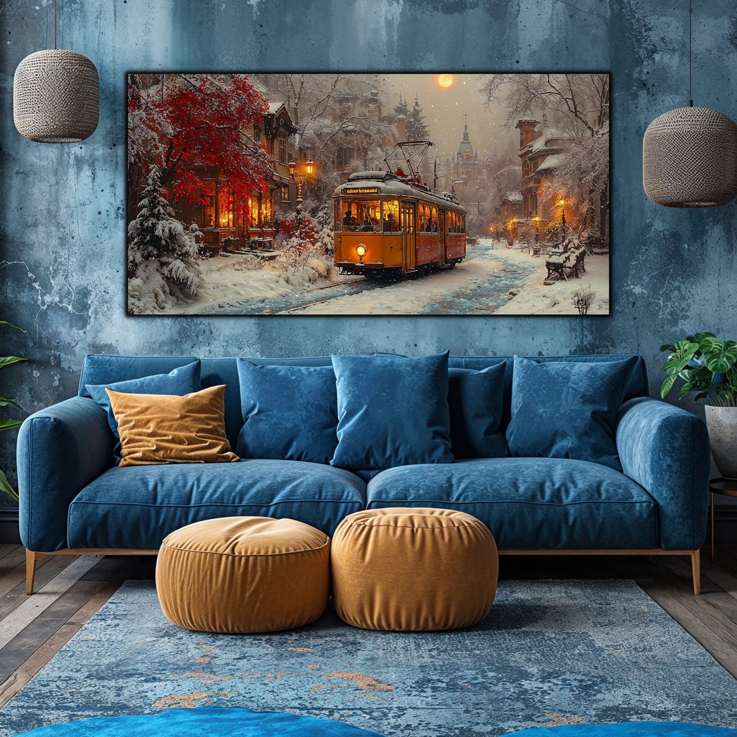 Tablou Sticla Securizata - Colectia Cold Ember - no12