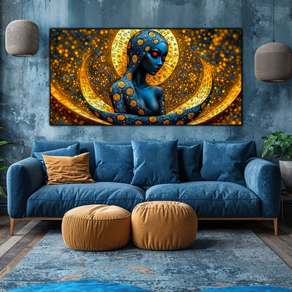 Tablou unicat din sticlă securizată Beyond Creation - No13