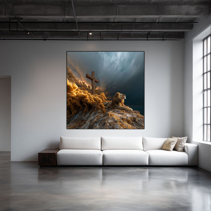 Tablou Decorativ Modern - Print UV pe Sticla - „Sacred Modernities” - No20