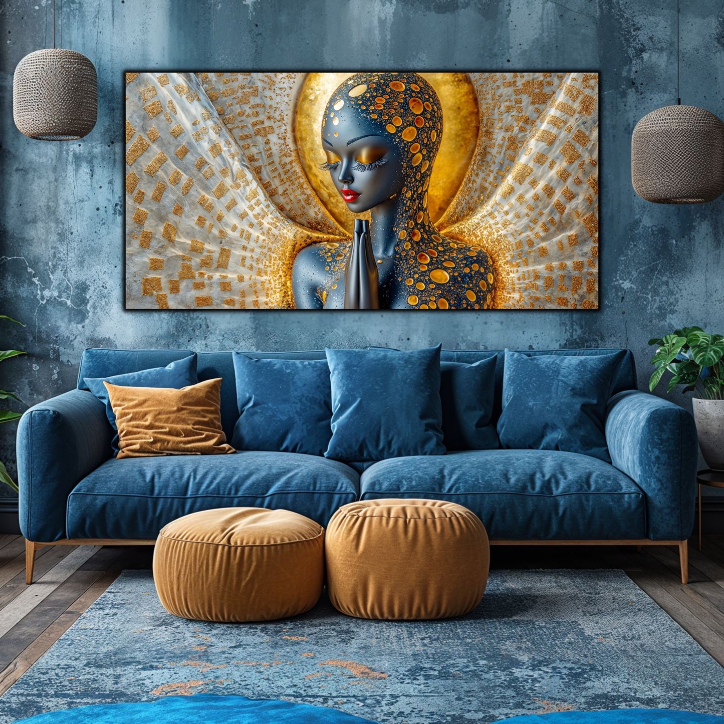 Tablou unicat din sticlă securizată Beyond Creation - No12