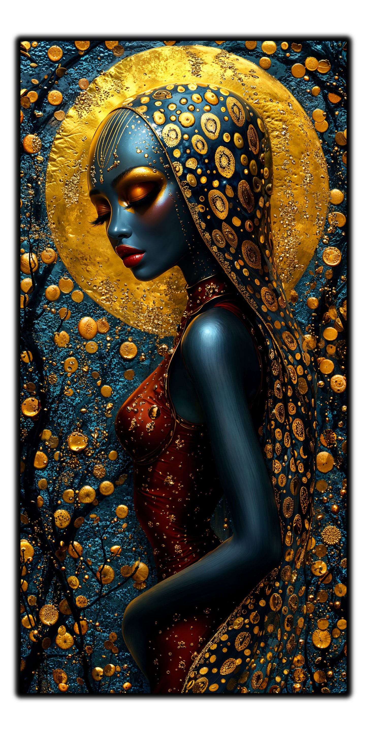 Tablou unicat din sticlă securizată Beyond Origin - No14