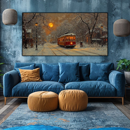 Tablou Sticla Securizata - Colectia Cold Ember - no17