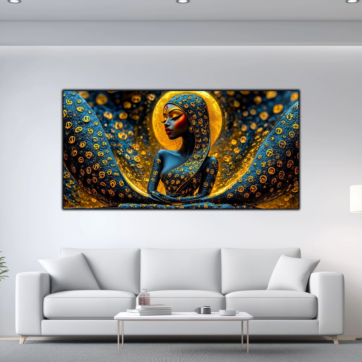 Tablou unicat din sticlă securizată Beyond Creation - No21