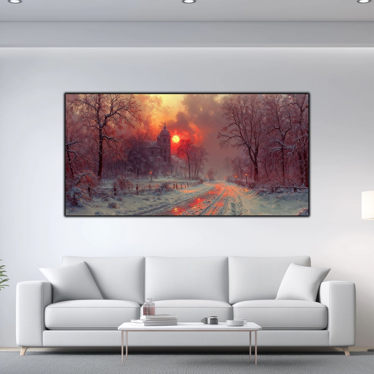 Tablou Sticla Securizata - Colectia Cold Ember - no21