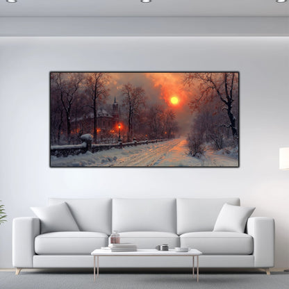 Tablou Sticla Securizata - Colectia Cold Ember - no16