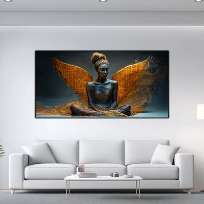 Tablou unicat din sticlă securizată Beyond Breath - No22