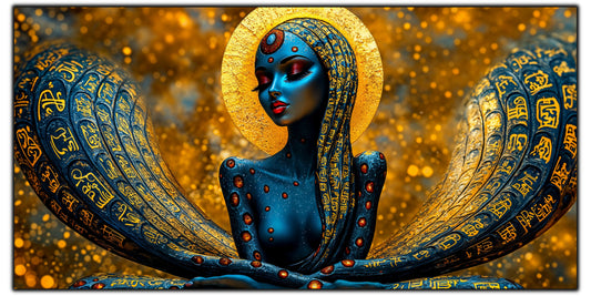 Tablou unicat din sticlă securizată Beyond Creation - No15