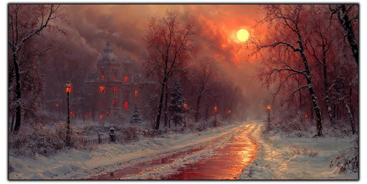 Tablou Sticla Securizata - Colectia Cold Ember - no15