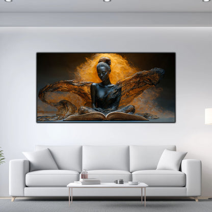 Tablou unicat din sticlă securizată Beyond Breath - No16