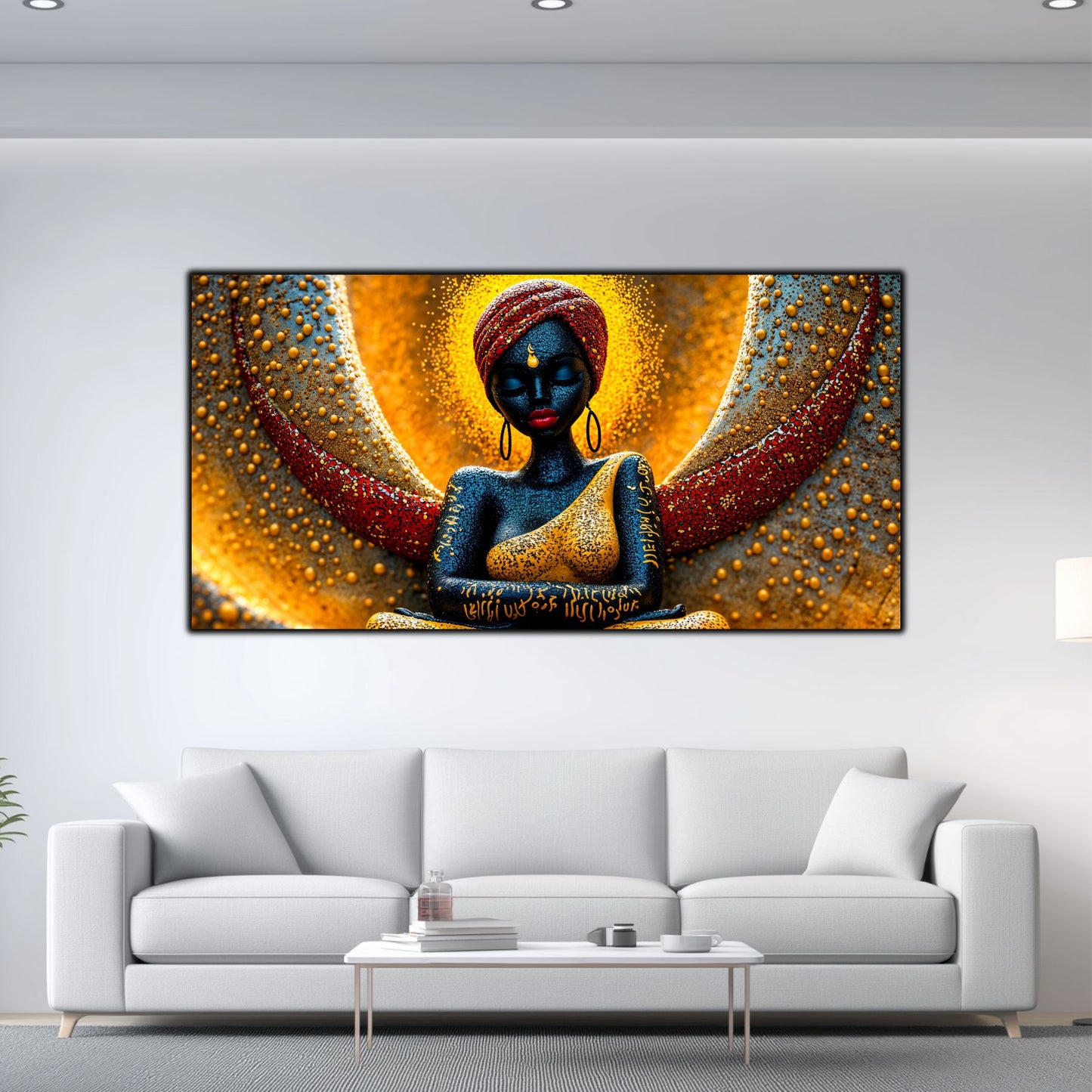 Tablou unicat din sticlă securizată Beyond Creation - No07