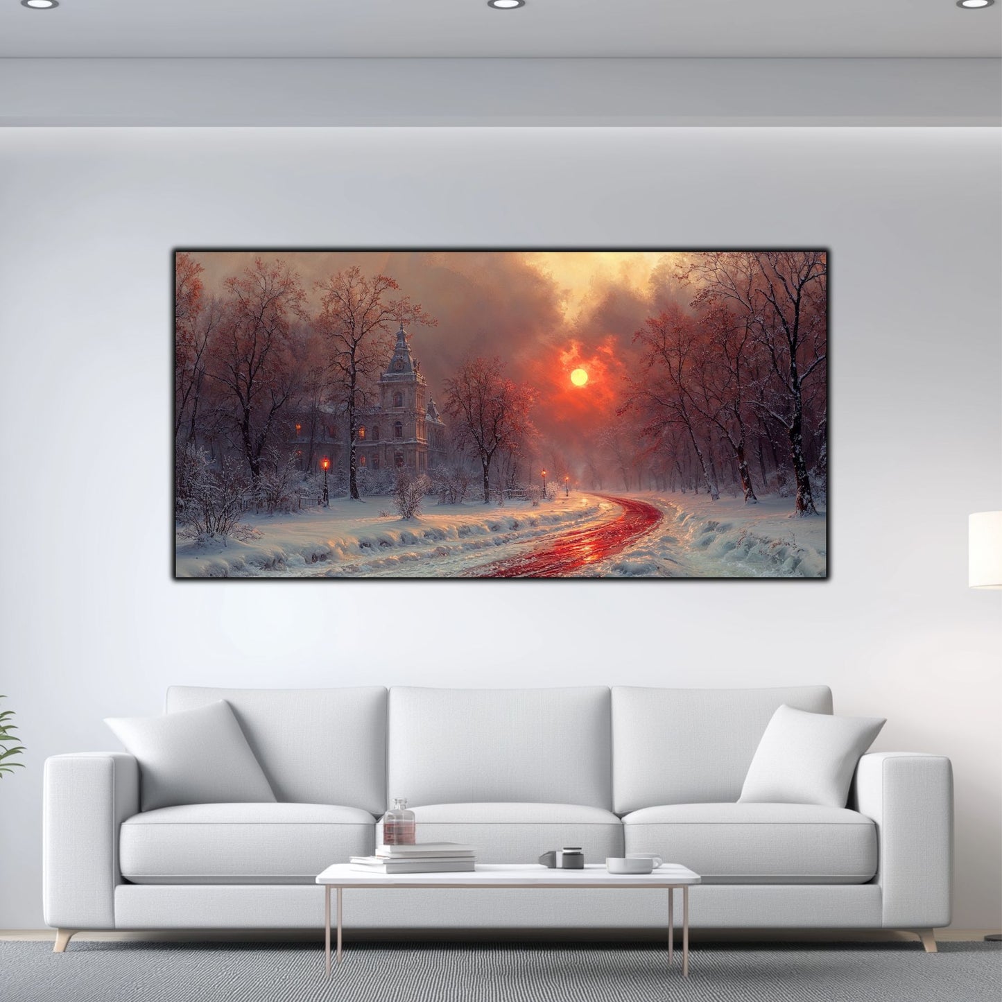 Tablou Sticla Securizata - Colectia Cold Ember - no18