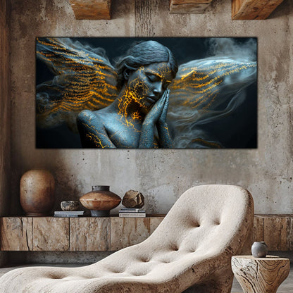 Beyond Meditation - Tablouri moderne pe sticla securizata pentru living contemporan NO25