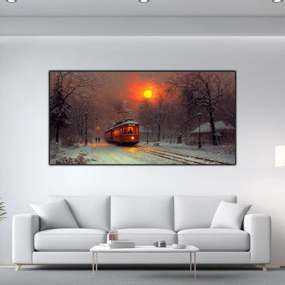 Tablou Sticla Securizata - Colectia Cold Ember - no14