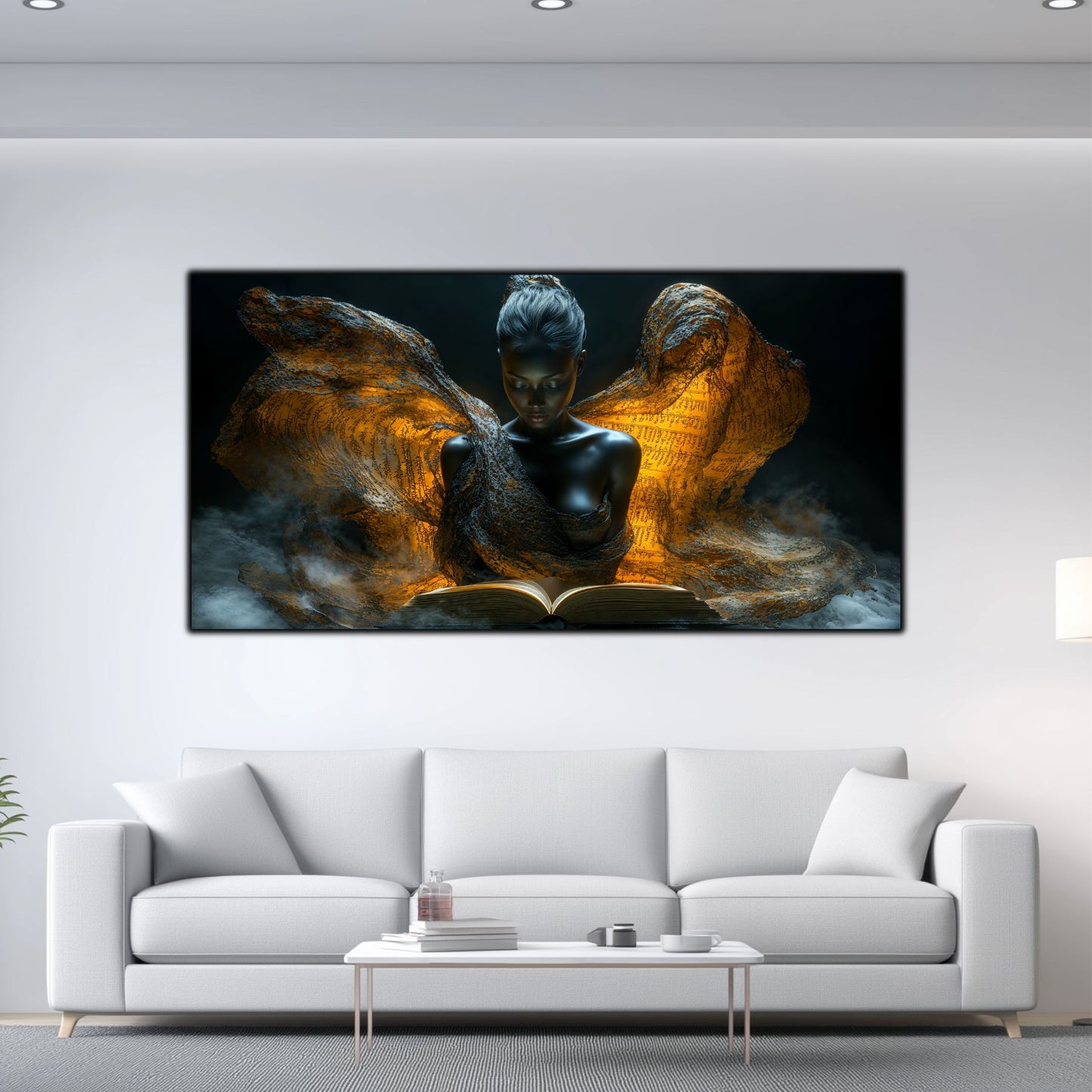 Tablou unicat din sticlă securizată Beyond Breath - No09