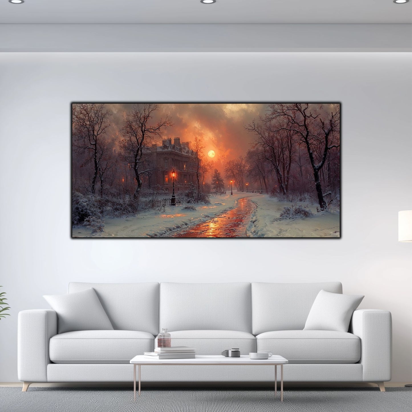 Tablou Sticla Securizata - Colectia Cold Ember - no20