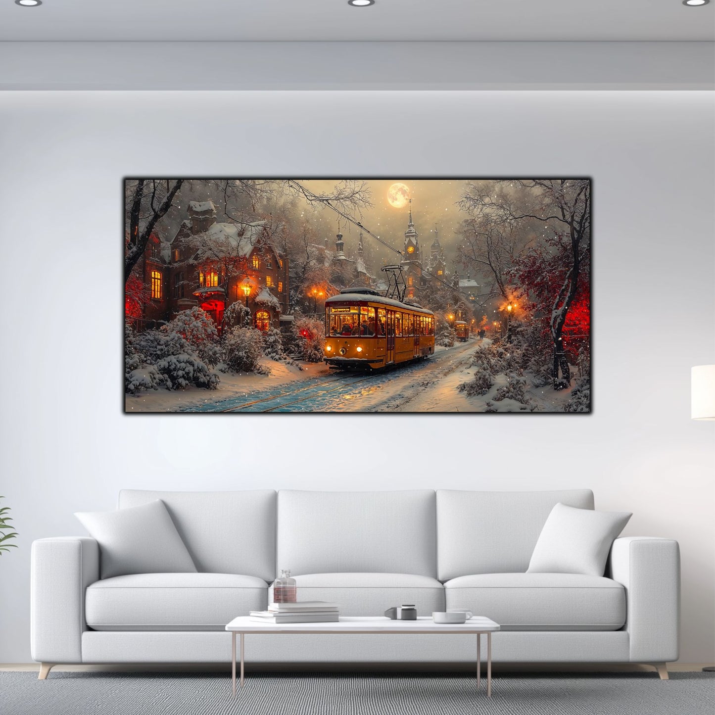 Tablou Sticla Securizata - Colectia Cold Ember - no23