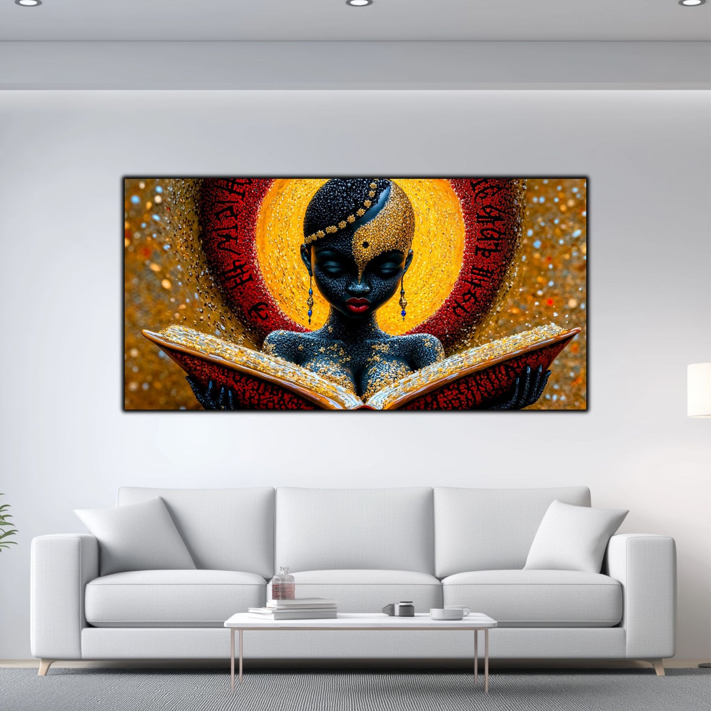 Tablou unicat din sticlă securizată Beyond Creation - No05