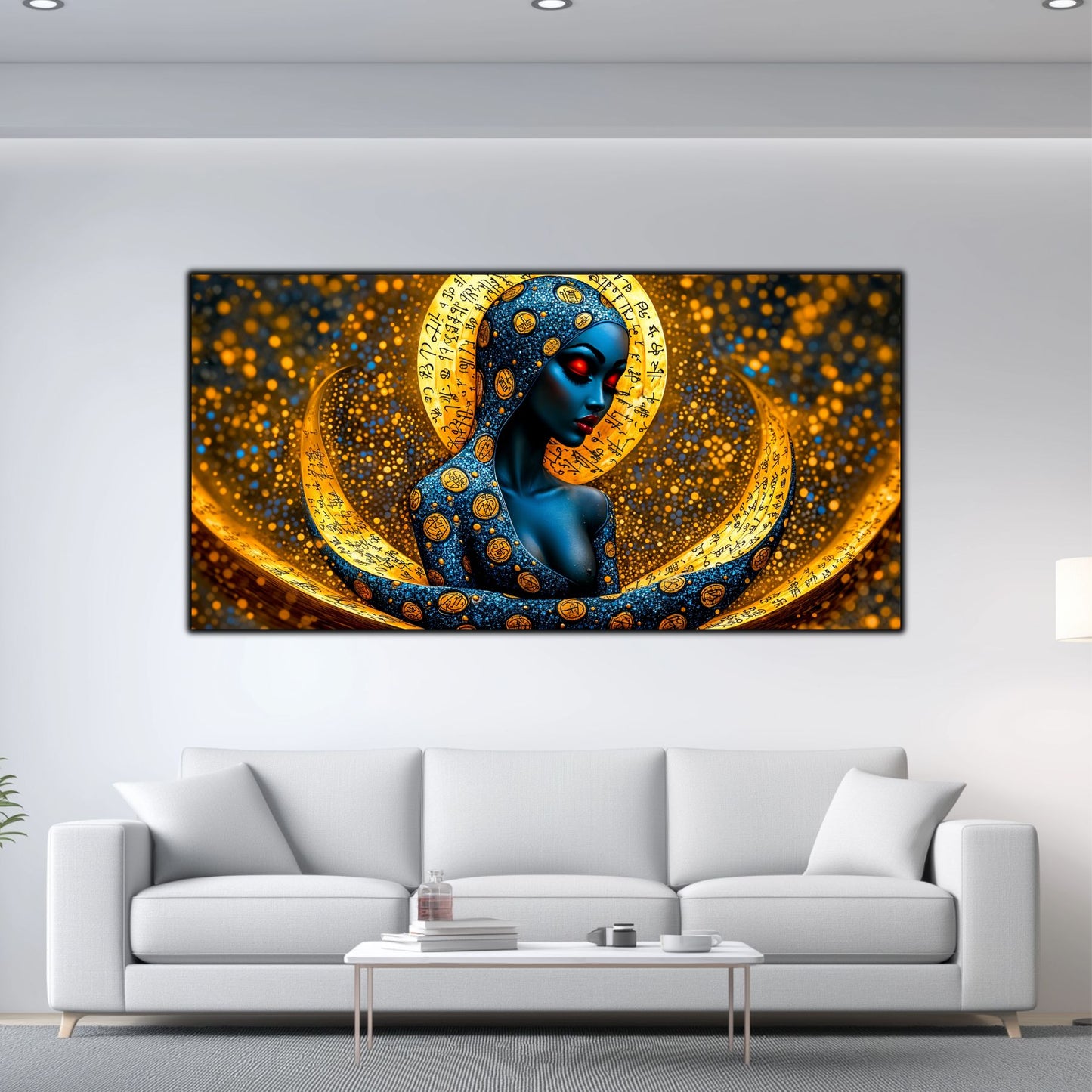 Tablou unicat din sticlă securizată Beyond Creation - No13