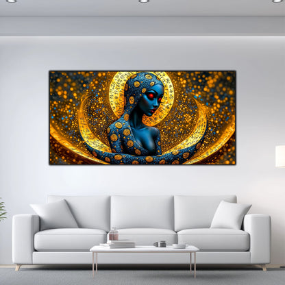 Tablou unicat din sticlă securizată Beyond Creation - No13