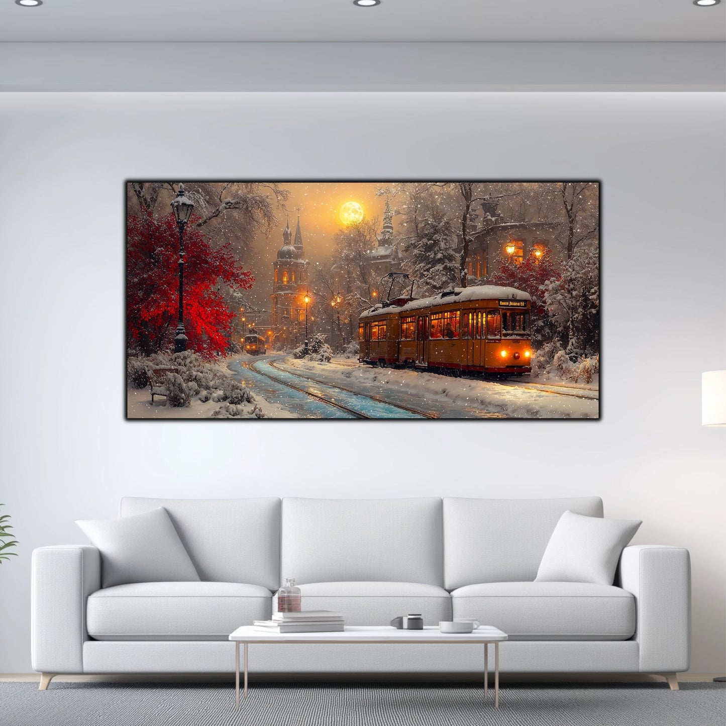 Tablou Sticla Securizata - Colectia Cold Ember - no10