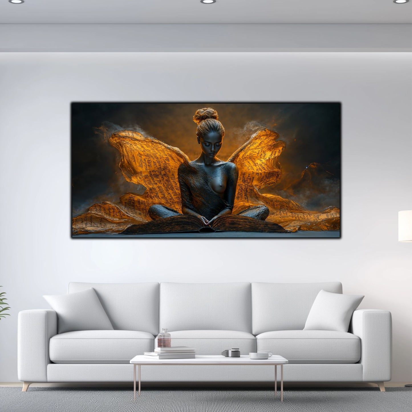 Tablou unicat din sticlă securizată Beyond Breath - No18