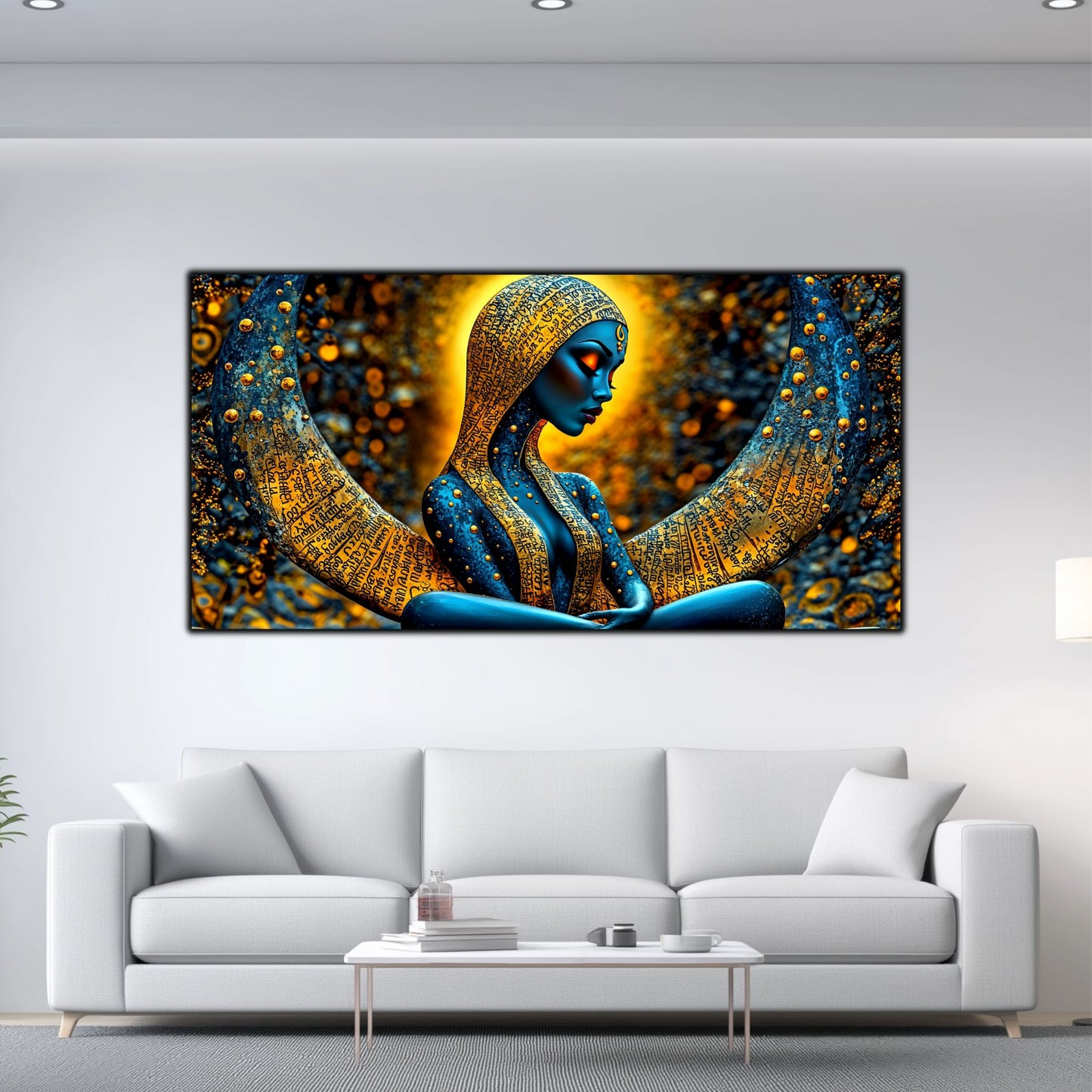 Tablou unicat din sticlă securizată Beyond Creation - No19